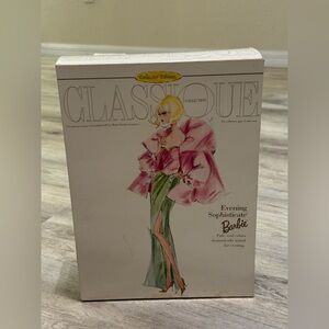 NEW BARBIE EVENING SOPHISTICATE COLLETOR EDITION VINTAGE BARBIE DOLL 1997 MATTEL